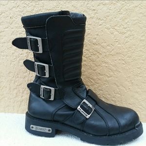 HARLEY-DAVIDSON STYLE MOTO BOOTS